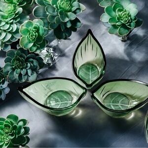 NEW!! Pier 1 Green Tealight Holders